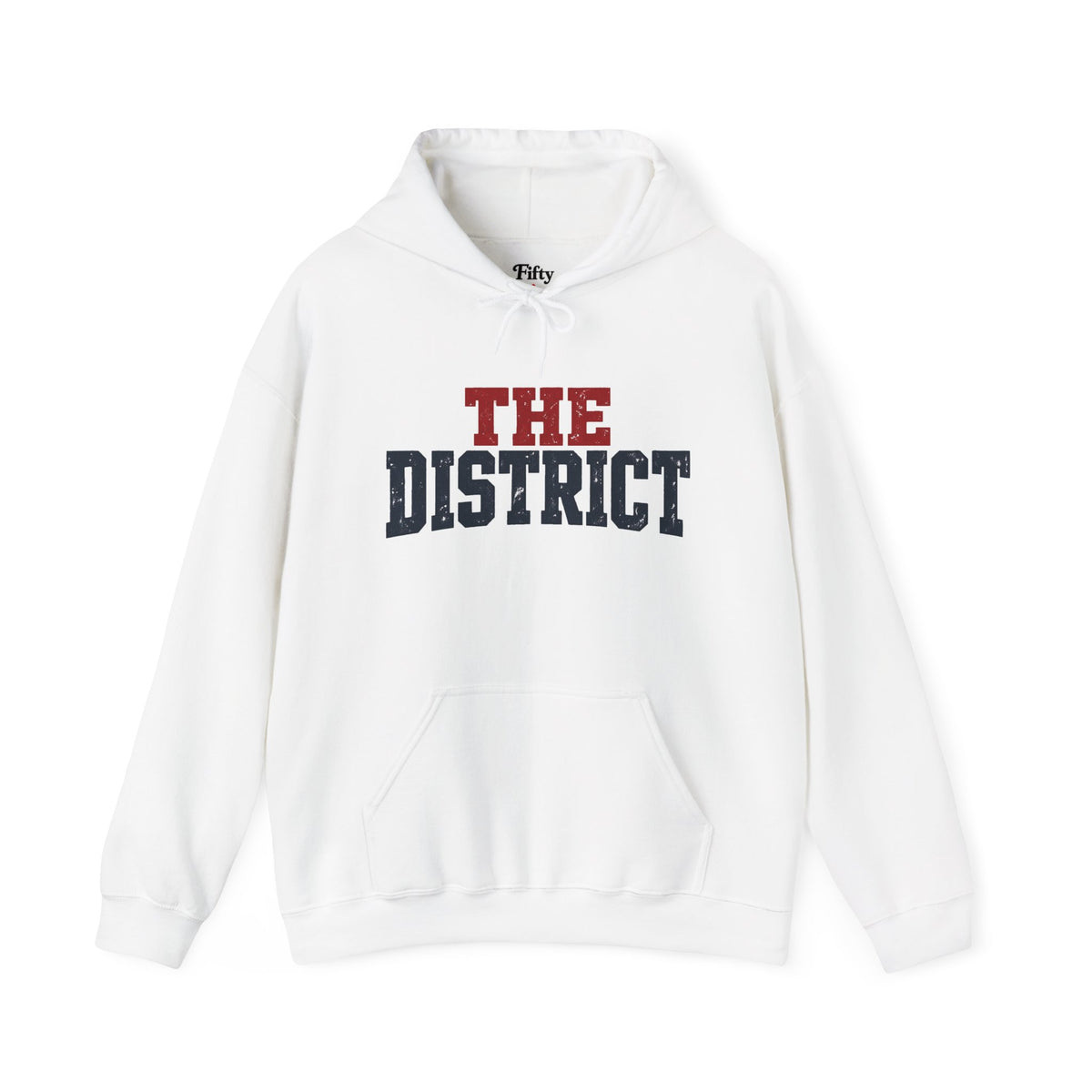 Washington DC The District Unisex Hoodie State Name Graphic