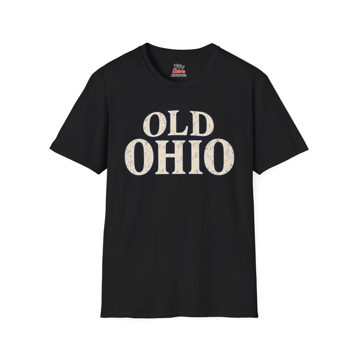 Old Ohio Unisex Softstyle T Shirt State Name Graphic Tee