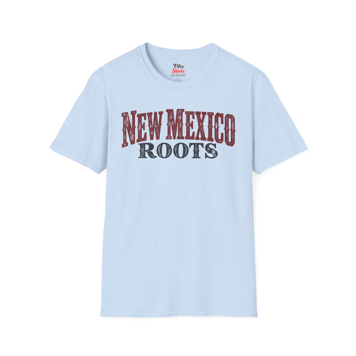 New Mexico Roots Unisex Softstyle T Shirt State Name Graphic Tee