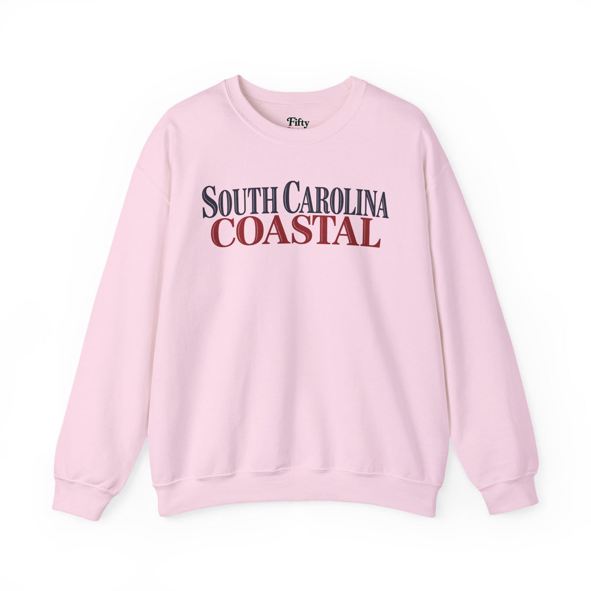 South Carolina Coastal Unisex Crewneck Sweatshirt State Name Graphic