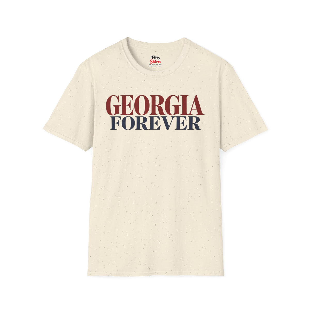 Georgia Forever Unisex Softstyle T Shirt State Name Graphic Tee
