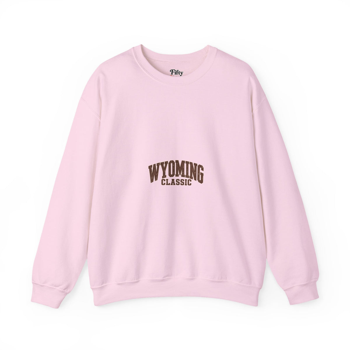 Wyoming Classic Unisex Crewneck Sweatshirt State Name Graphic