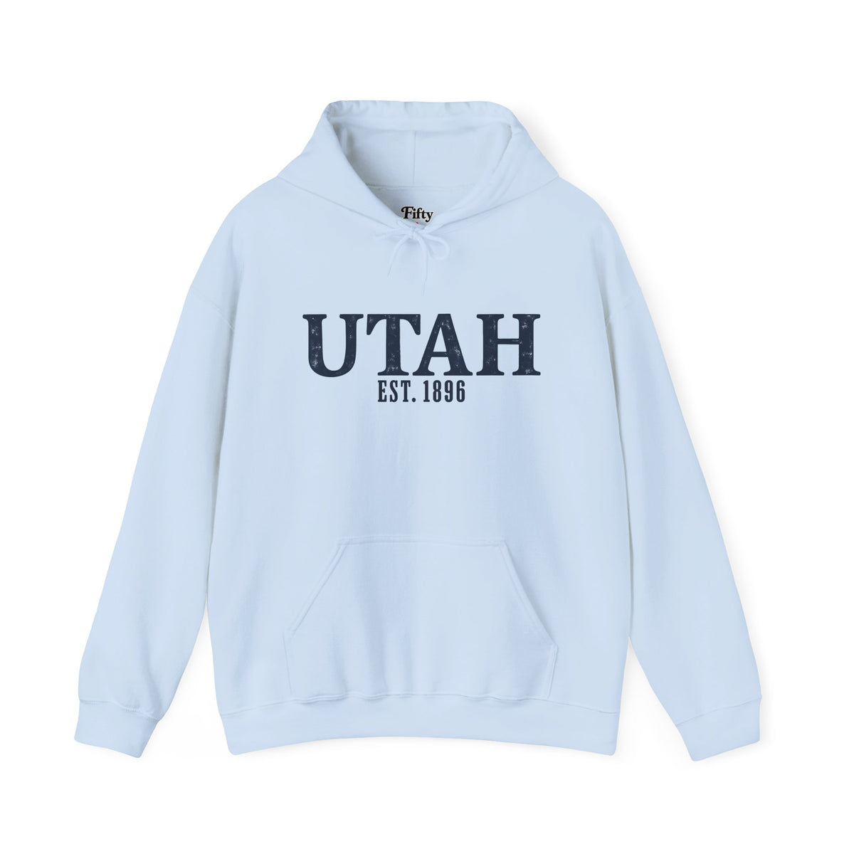 Utah Est. 1896 Unisex Hoodie State Name Graphic