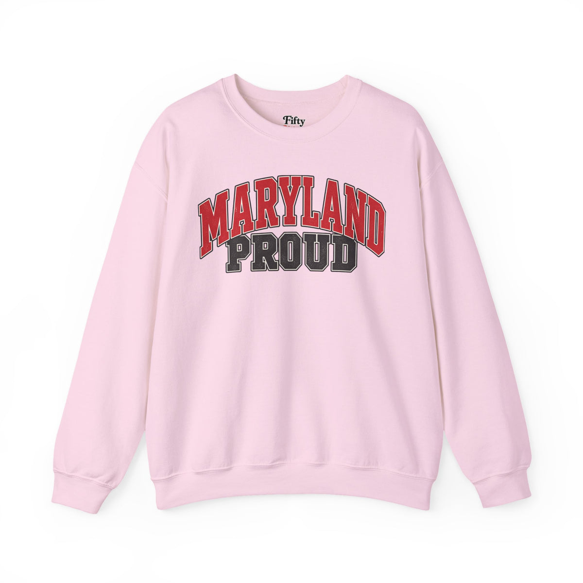 Maryland Proud Unisex Crewneck Sweatshirt State Name Graphic