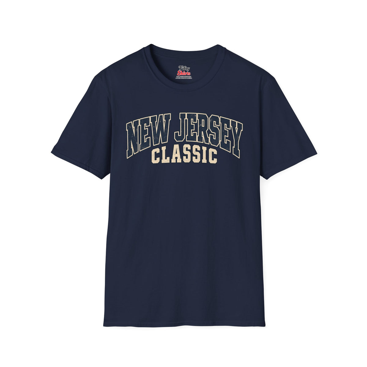 New Jersey Classic Unisex Softstyle T Shirt State Name Graphic Tee