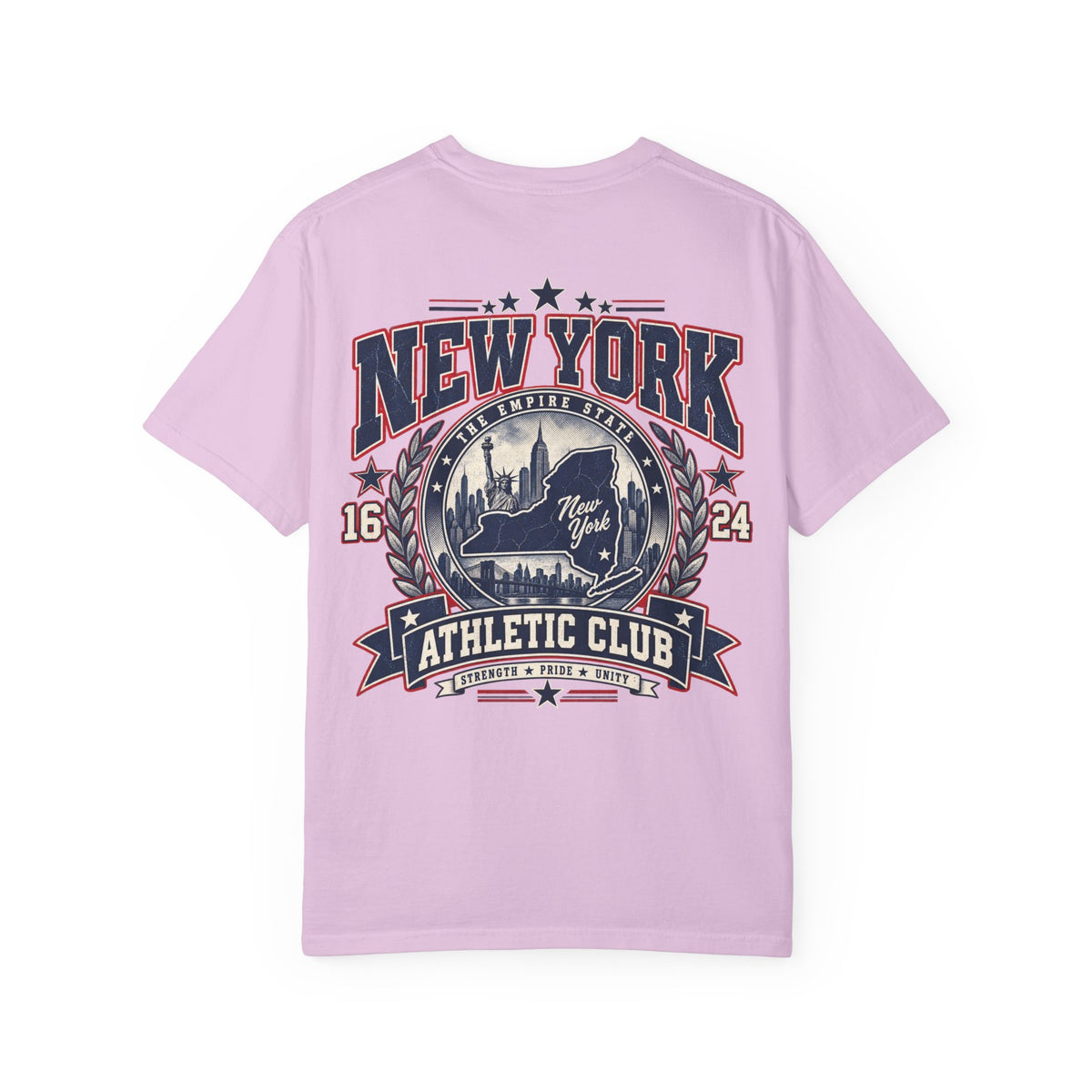 New York Athletic Club Unisex Comfort Color 1717 Streetwear Graphic Tee
