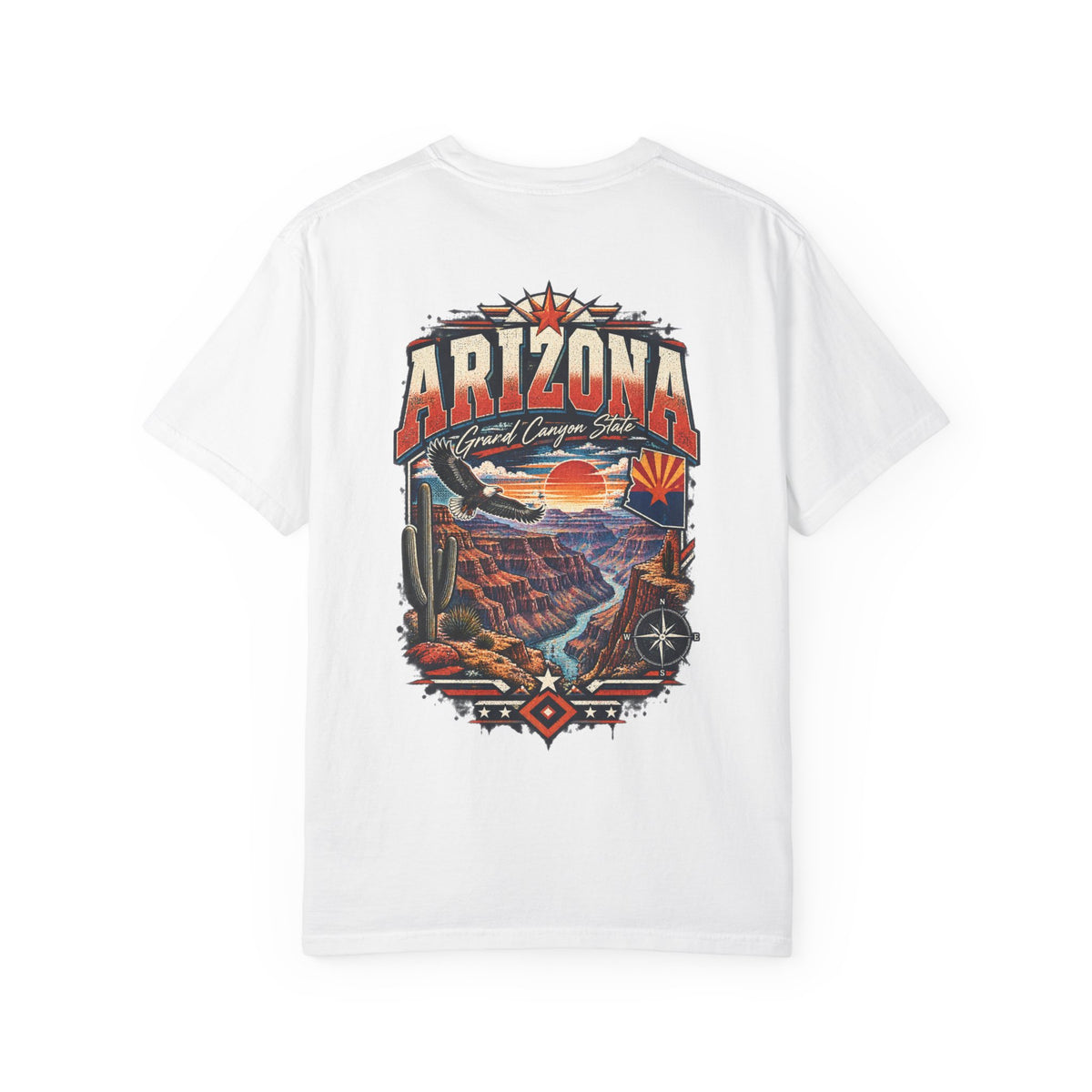 Arizona Grand Canyon Streetwear Unisex Comfort Color 1717 Streetwear Graphic Tee