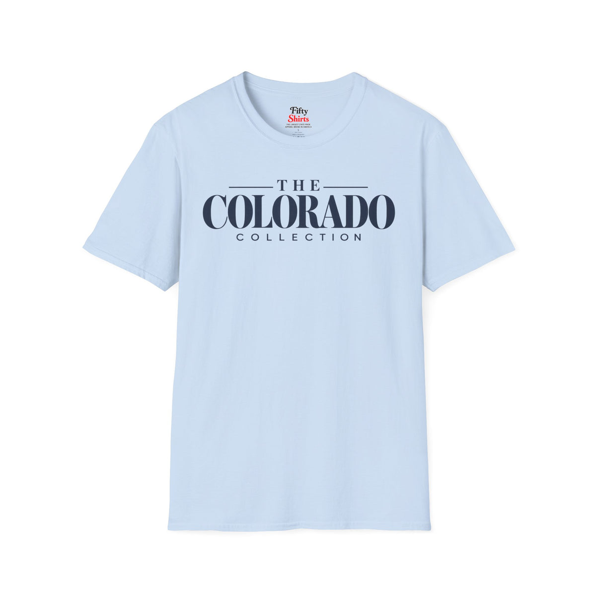 The Colorado Collection Unisex Softstyle T Shirt State Name Graphic Tee