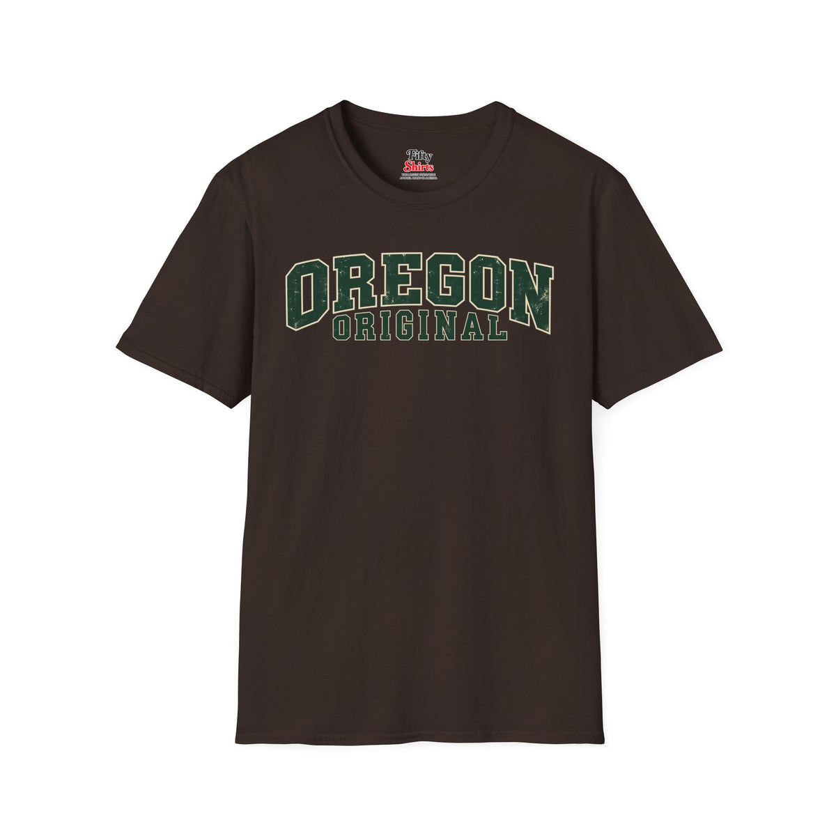 Oregon Original Unisex Softstyle T Shirt State Name Graphic Tee