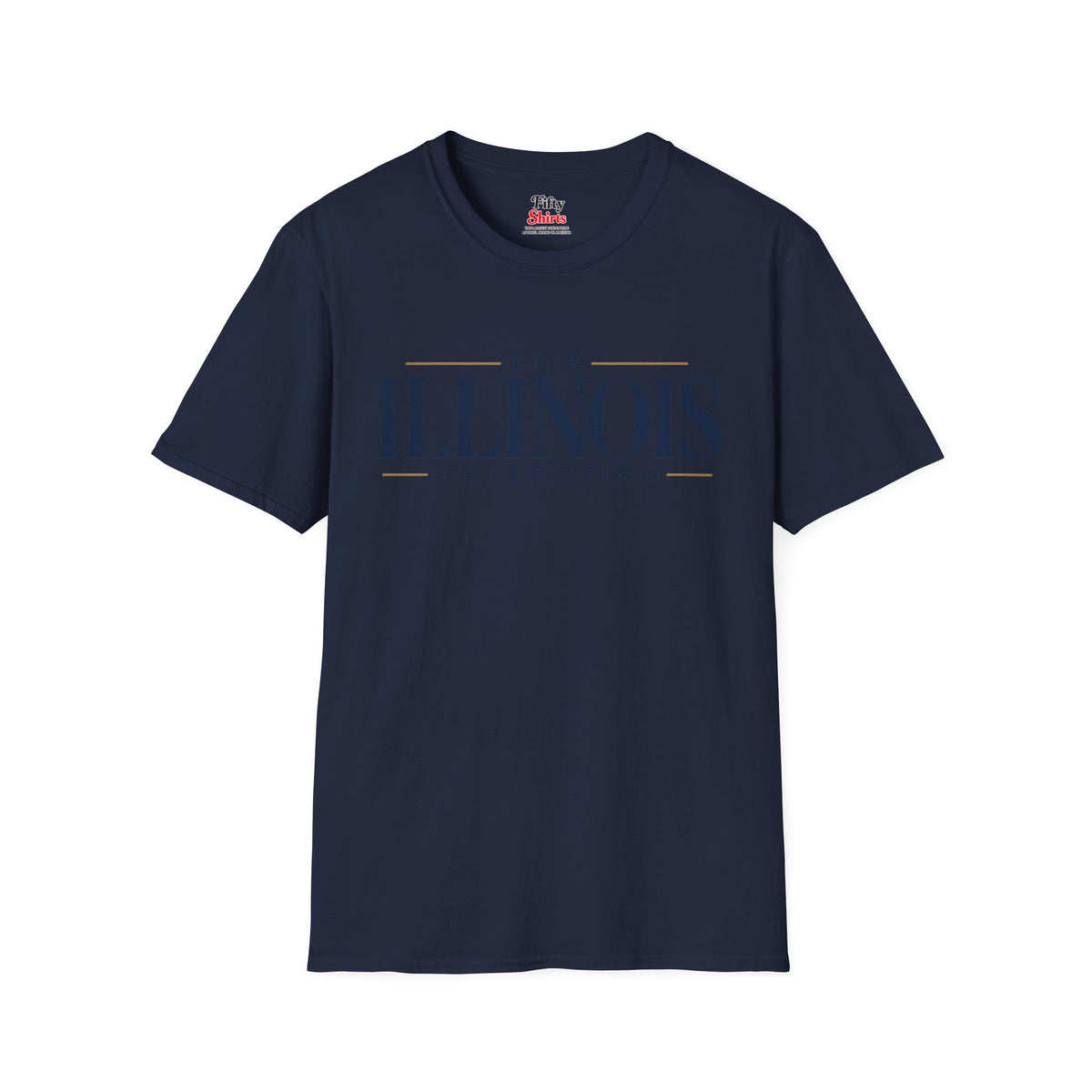 The Illinois Collection Unisex Softstyle T Shirt State Name Graphic Tee