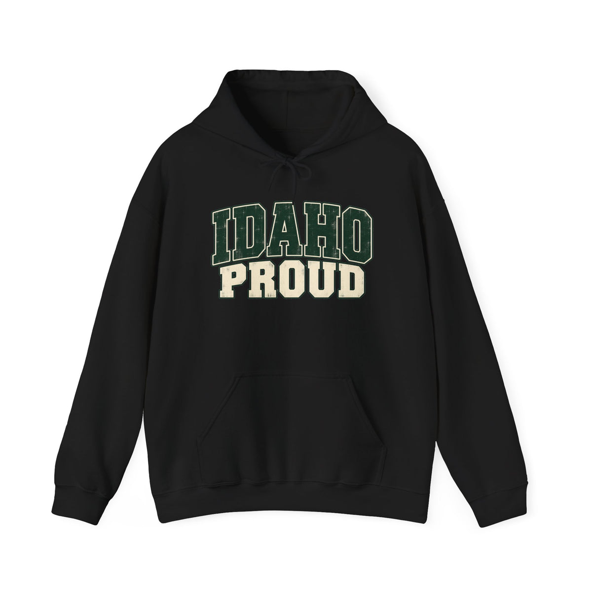 Idaho Proud Unisex Hoodie State Name Graphic