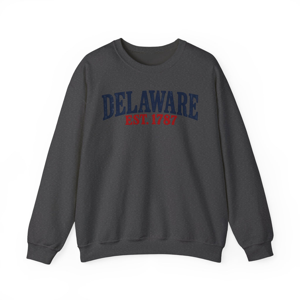 Delaware EST 1787 Unisex Crewneck Sweatshirt State Name Graphic