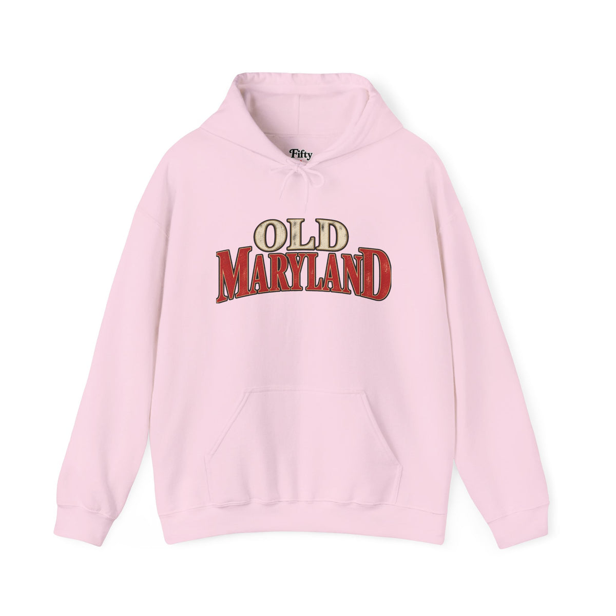 Old Maryland Unisex Hoodie State Name Graphic