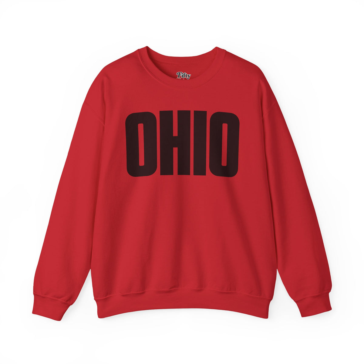 Ohio Unisex Crewneck Sweatshirt State Name Graphic