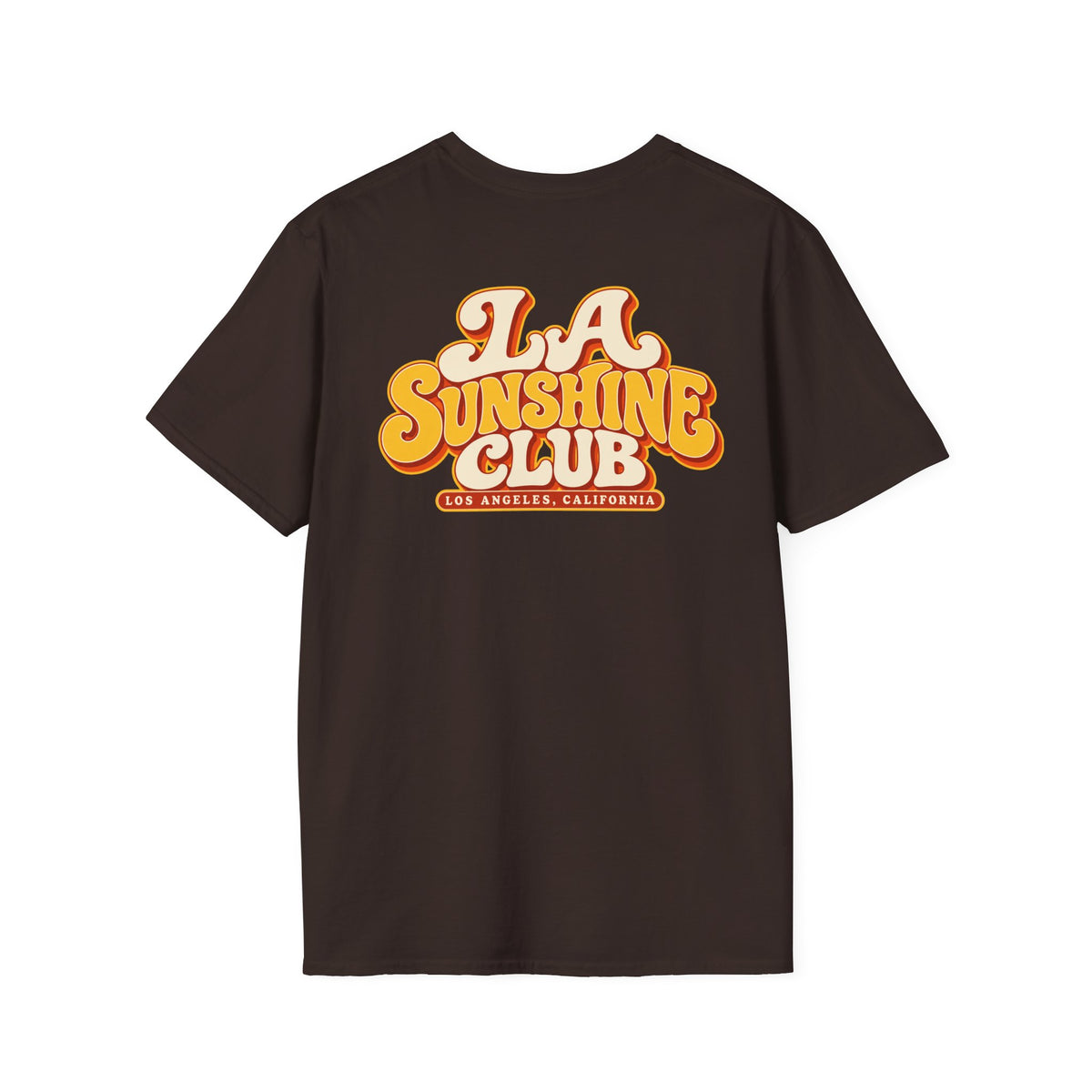 LA Sunshine Club Los Angeles Unisex Softstyle Graphic Tee