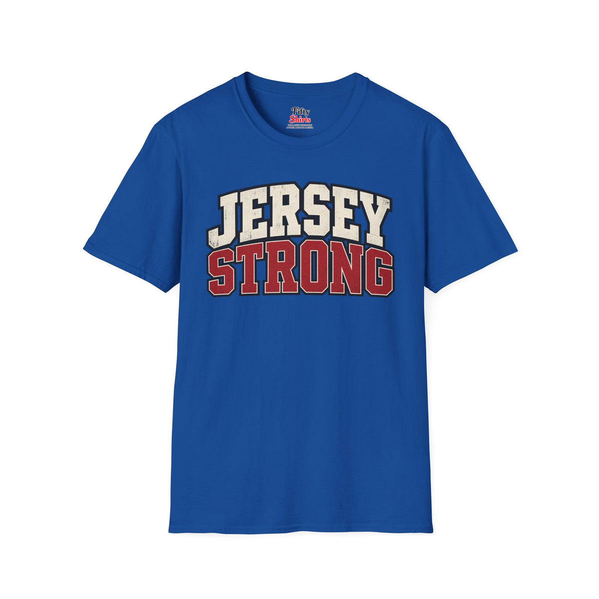 New Jersey Strong Unisex Softstyle T Shirt State Name Graphic Tee
