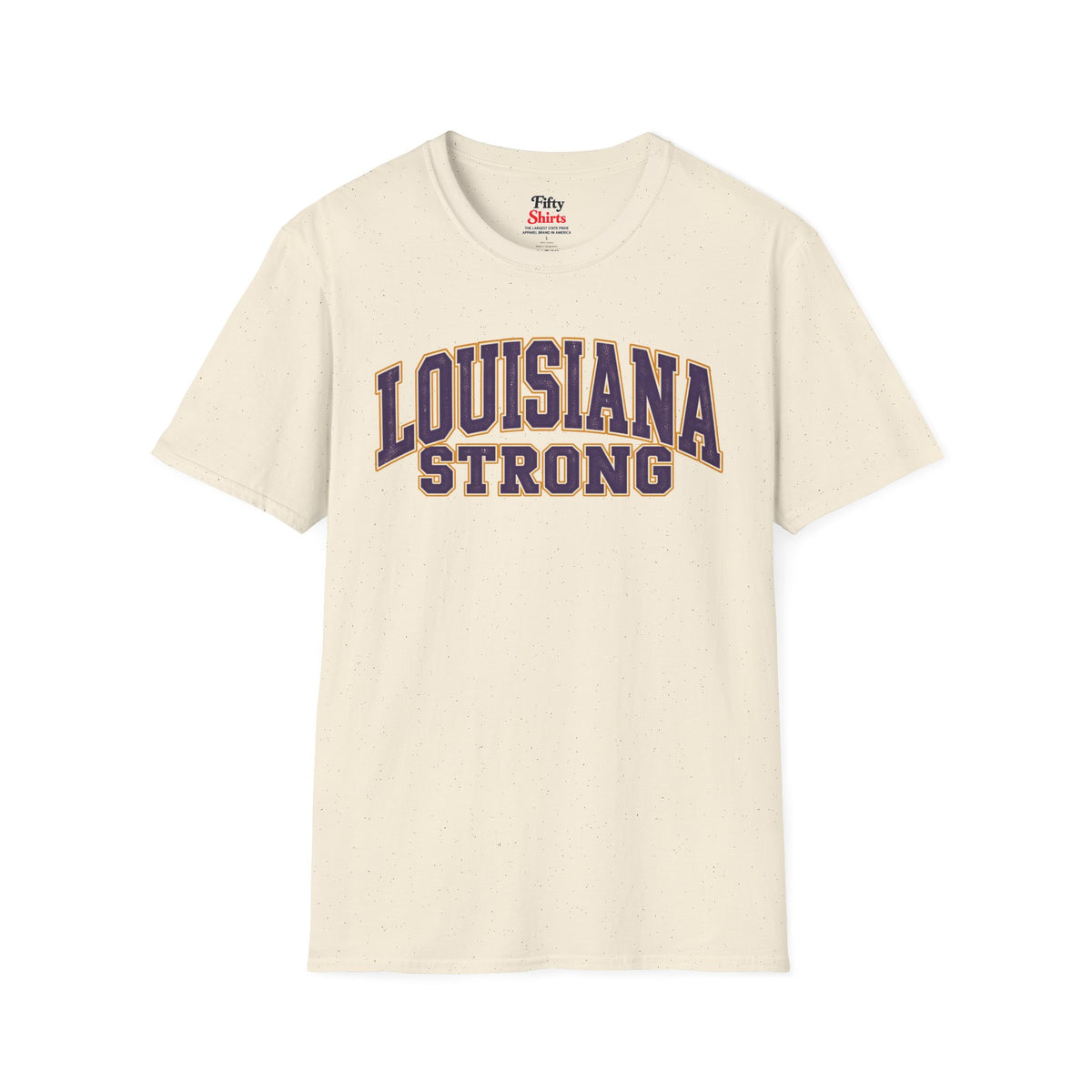 Louisiana Strong Unisex Softstyle T Shirt State Name Graphic Tee