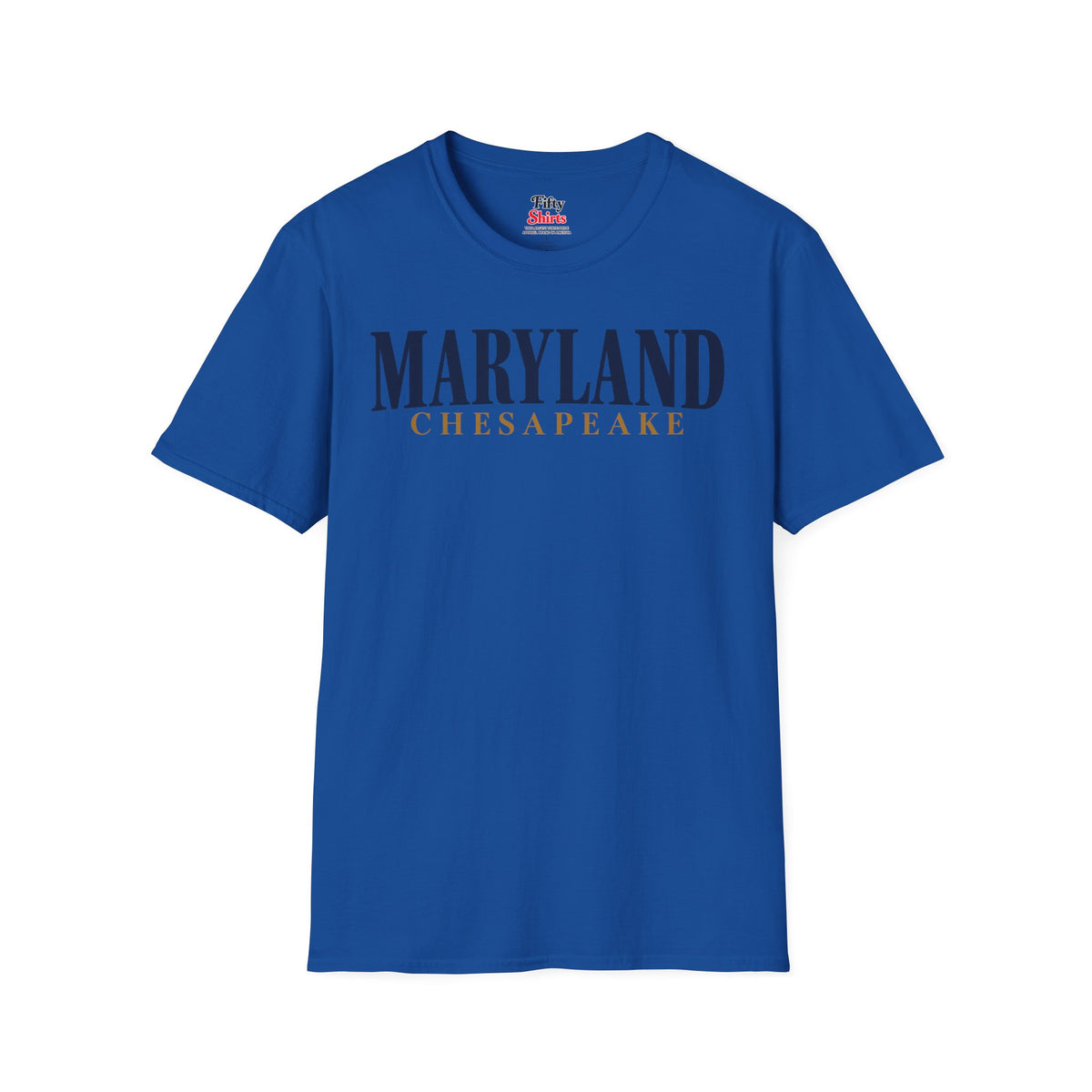 Maryland Chesapeake Unisex Softstyle T Shirt State Name Graphic Tee