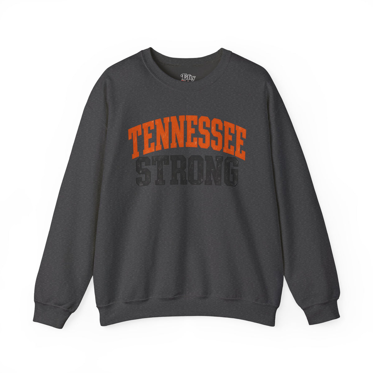 Tennessee Strong Unisex Crewneck Sweatshirt State Name Graphic