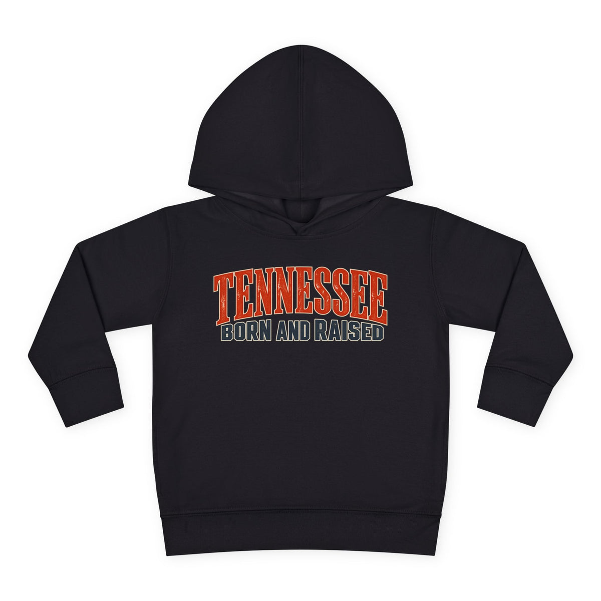 Tennessee Born and Raised Premium Southern Heritage Unisex Toddler Pullover Fleece Hoodie