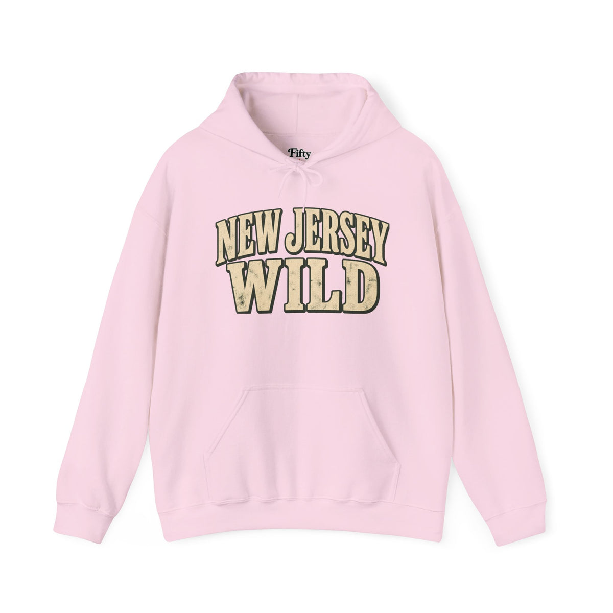 New Jersey Mild Unisex Hoodie State Name Graphic