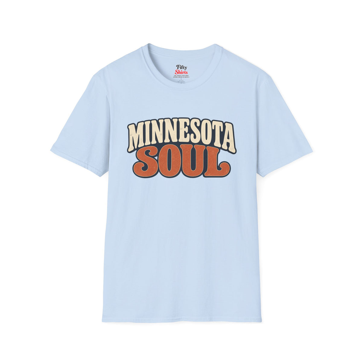 Minnesota Soul Unisex Softstyle T Shirt State Name Graphic Tee
