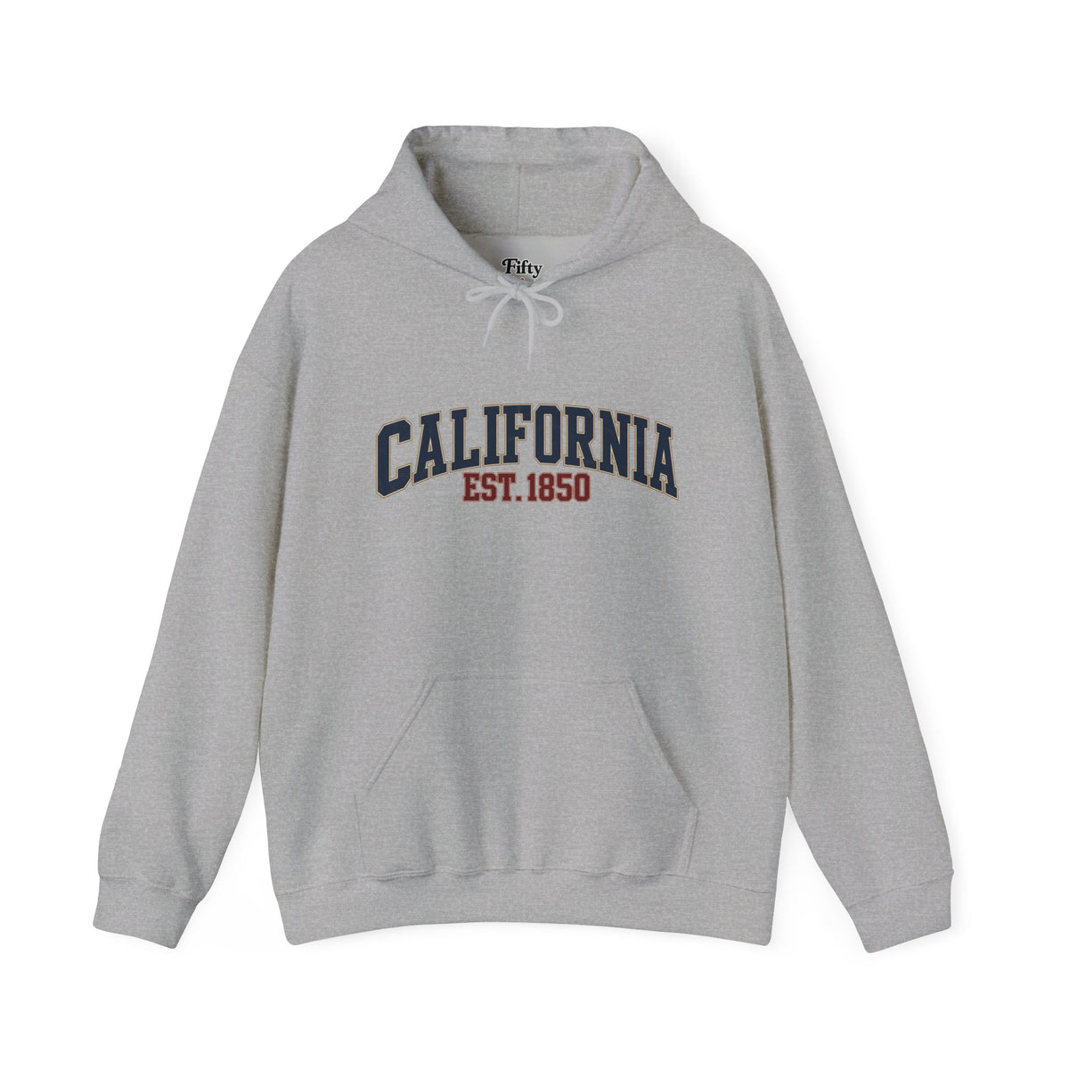 California Est. 1850 Unisex Hoodie State Name Graphic