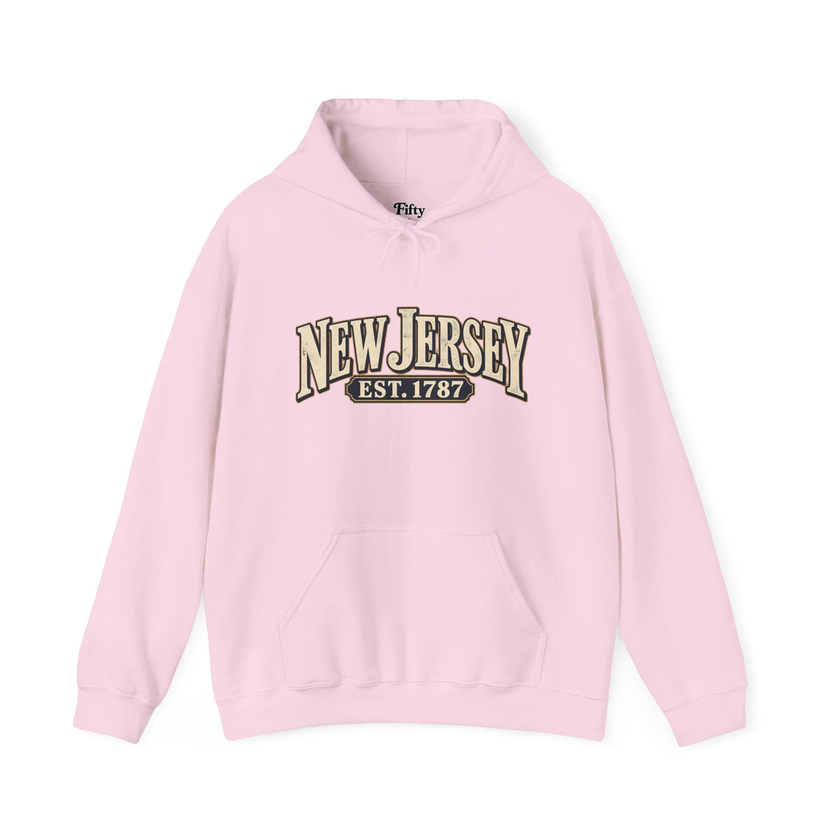 New Jersey Est 1787 Unisex Hoodie State Name Graphic