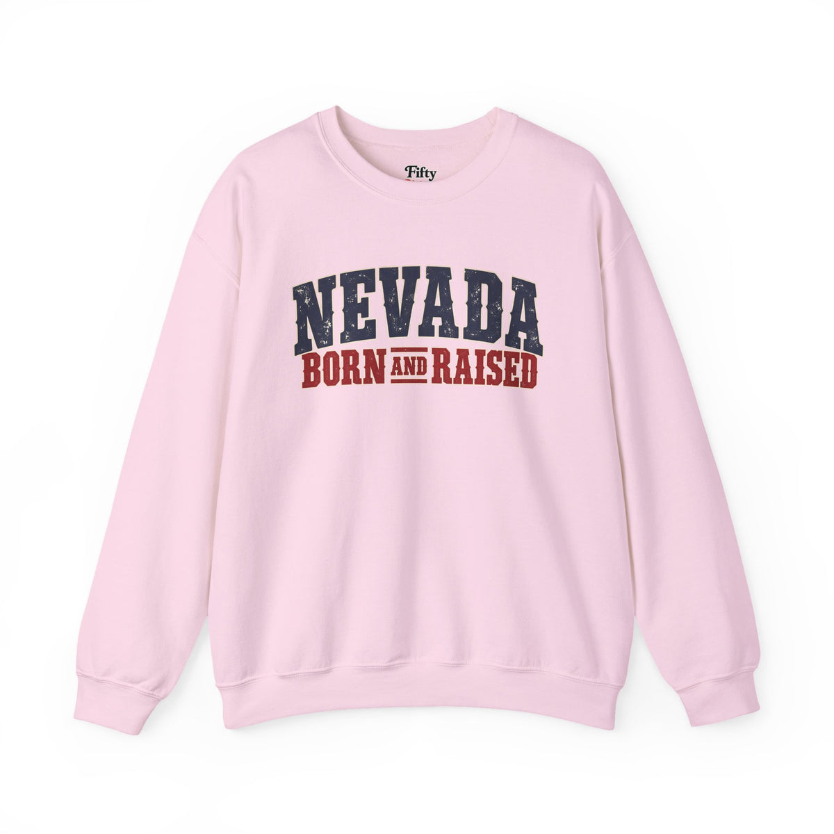 Nevada Born and Raised Vintage Western Workwear Unisex Sweatshirt Graphic