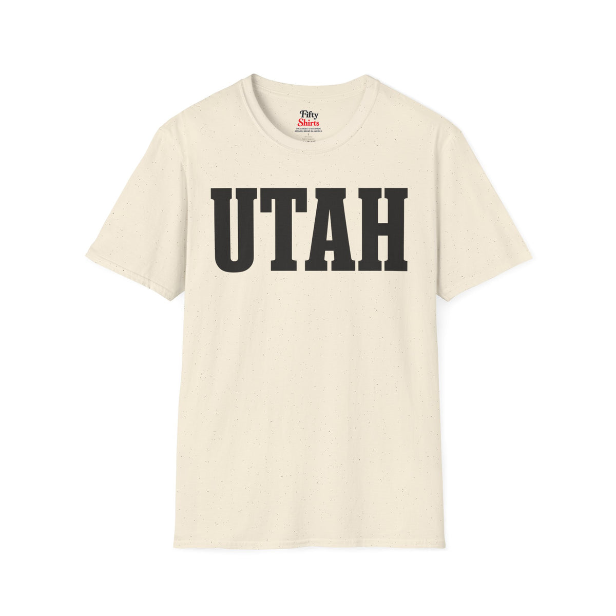 Utah Unisex Softstyle T Shirt State Name Graphic Tee