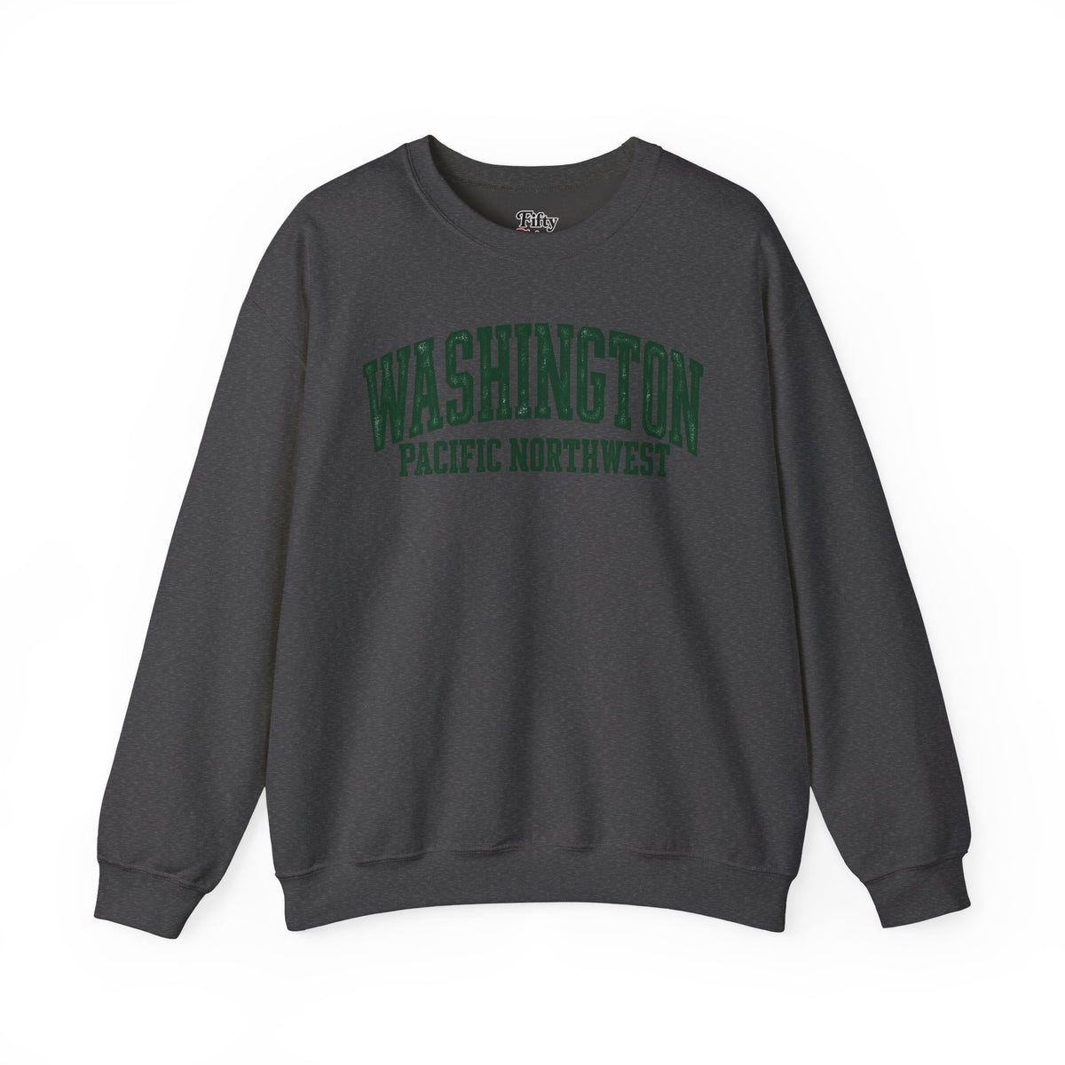 Washington Pacific Northwest Unisex Crewneck Sweatshirt State Name Graphic
