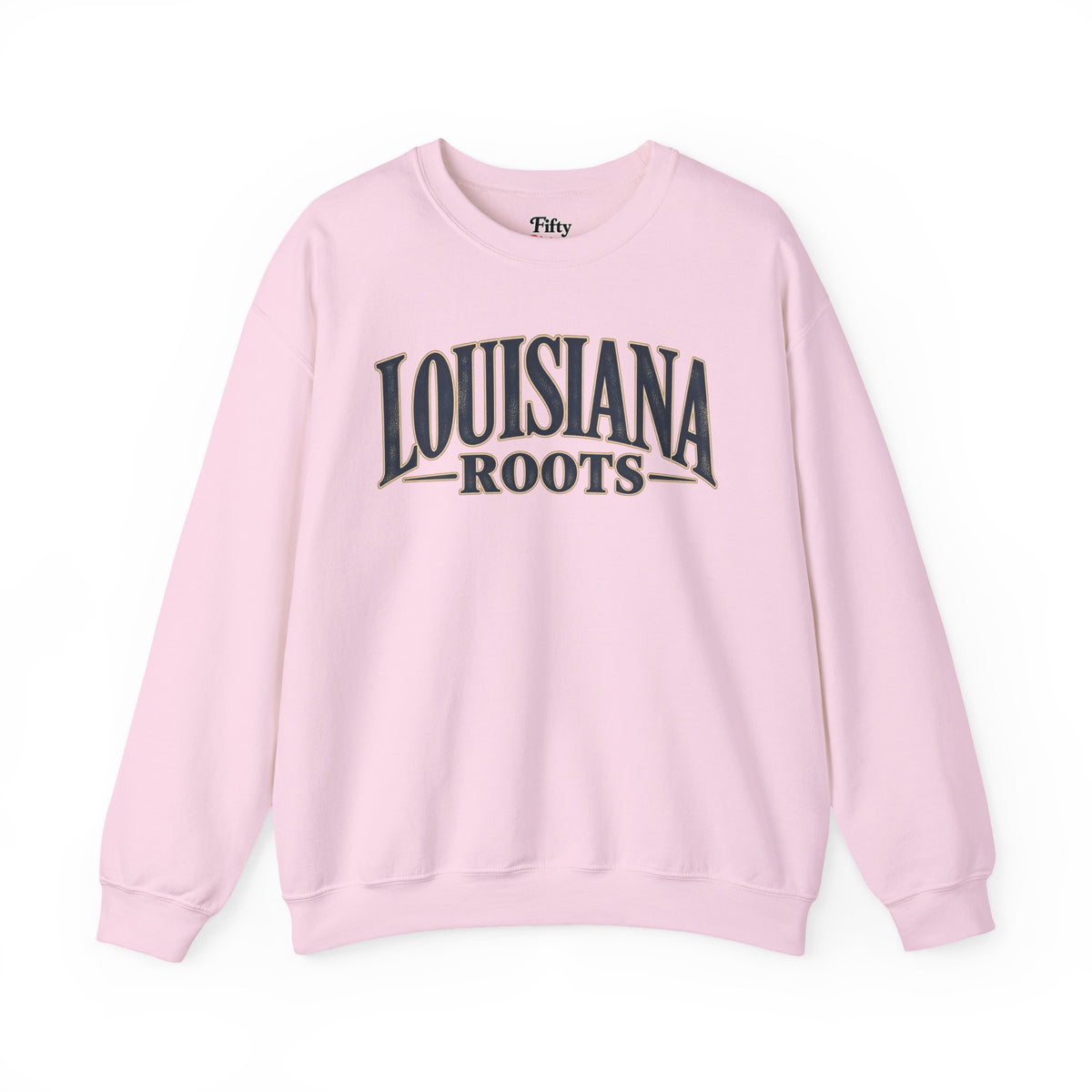 Louisiana Roots Unisex Crewneck Sweatshirt State Name Graphic