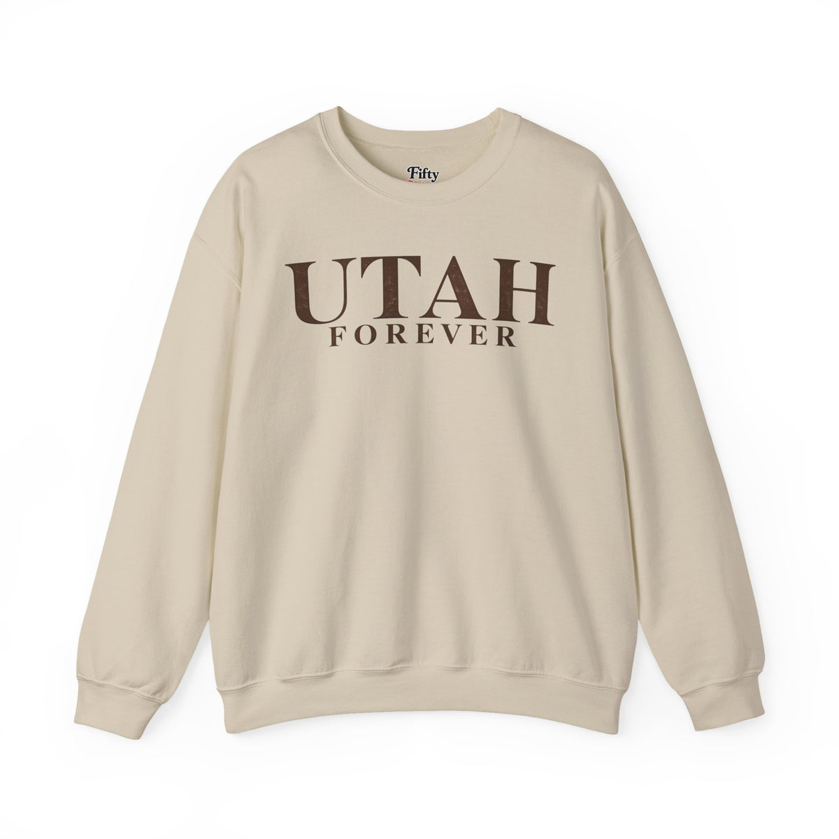 Utah Forever Unisex Crewneck Sweatshirt State Name Graphic