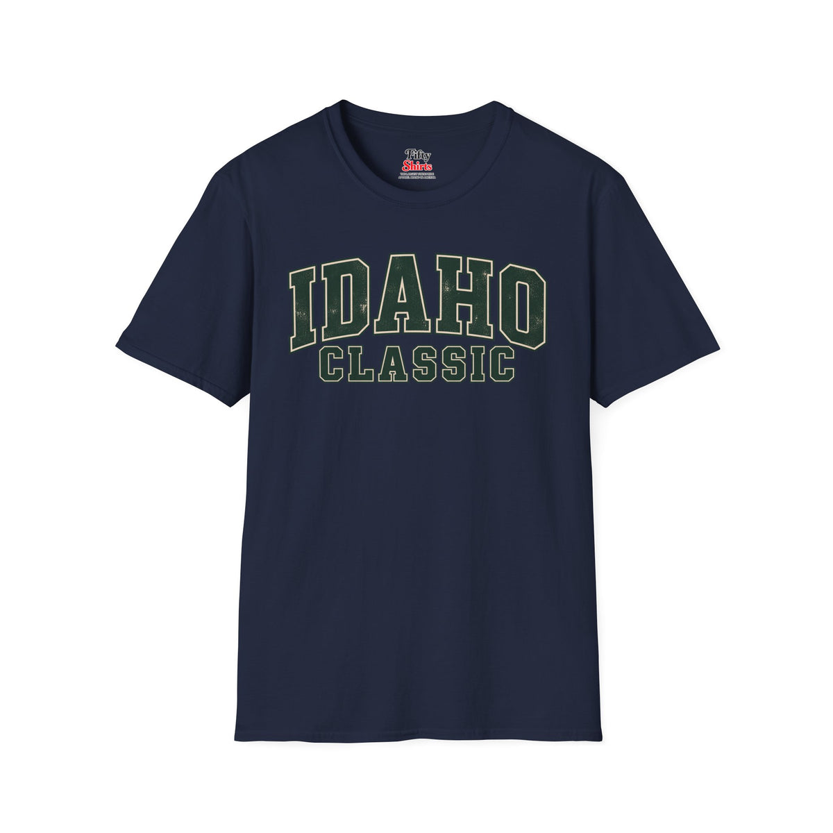 Idaho Classic Unisex Softstyle T Shirt State Name Graphic Tee