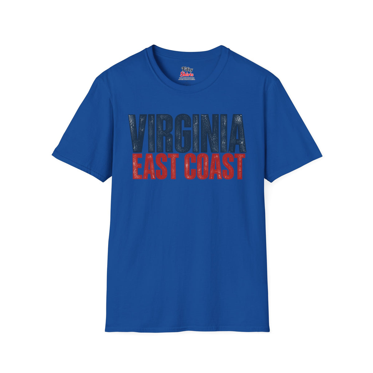 Virginia East Coast Unisex Softstyle T Shirt State Name Graphic Tee