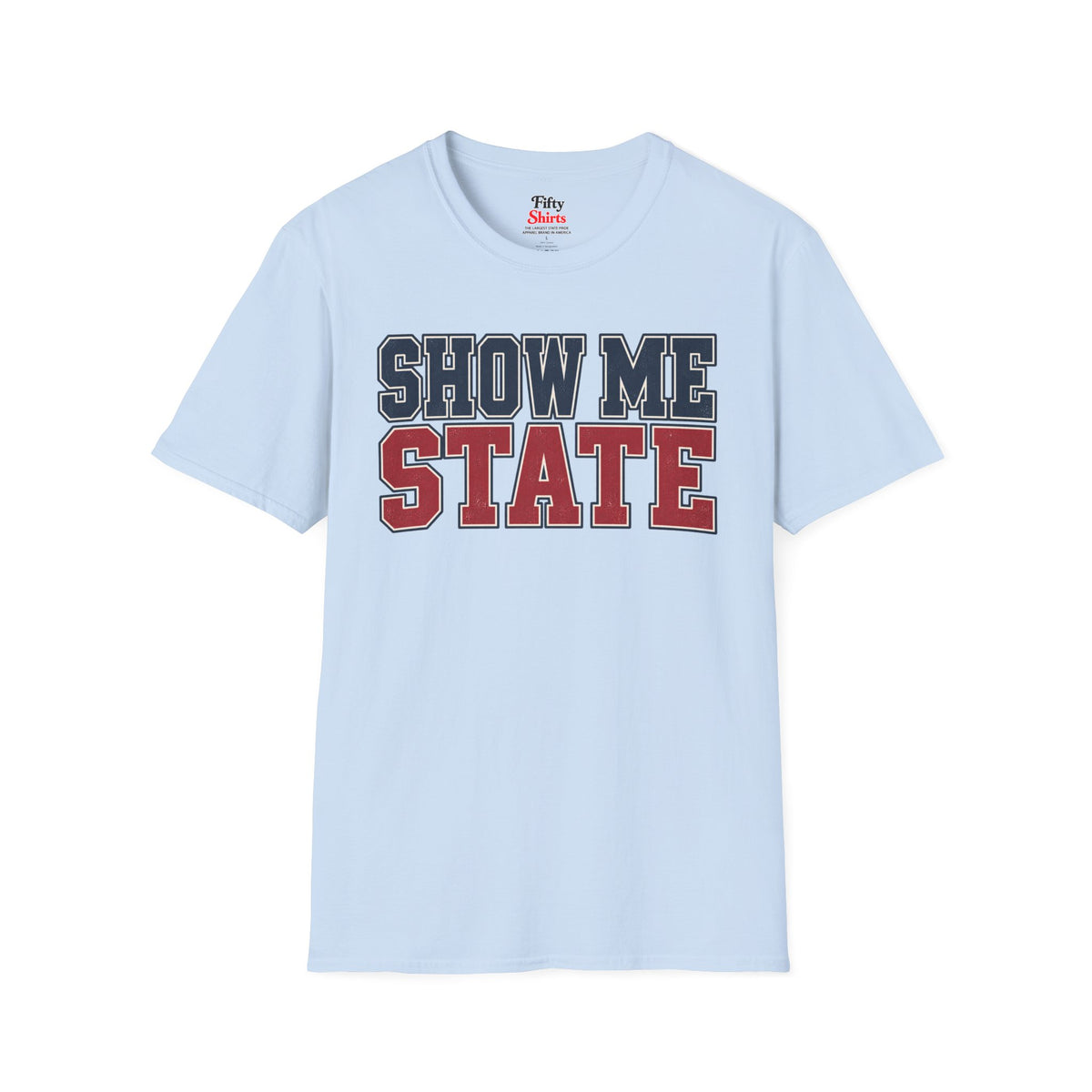 Missouri Show Me State Unisex Softstyle T Shirt State Name Graphic Tee