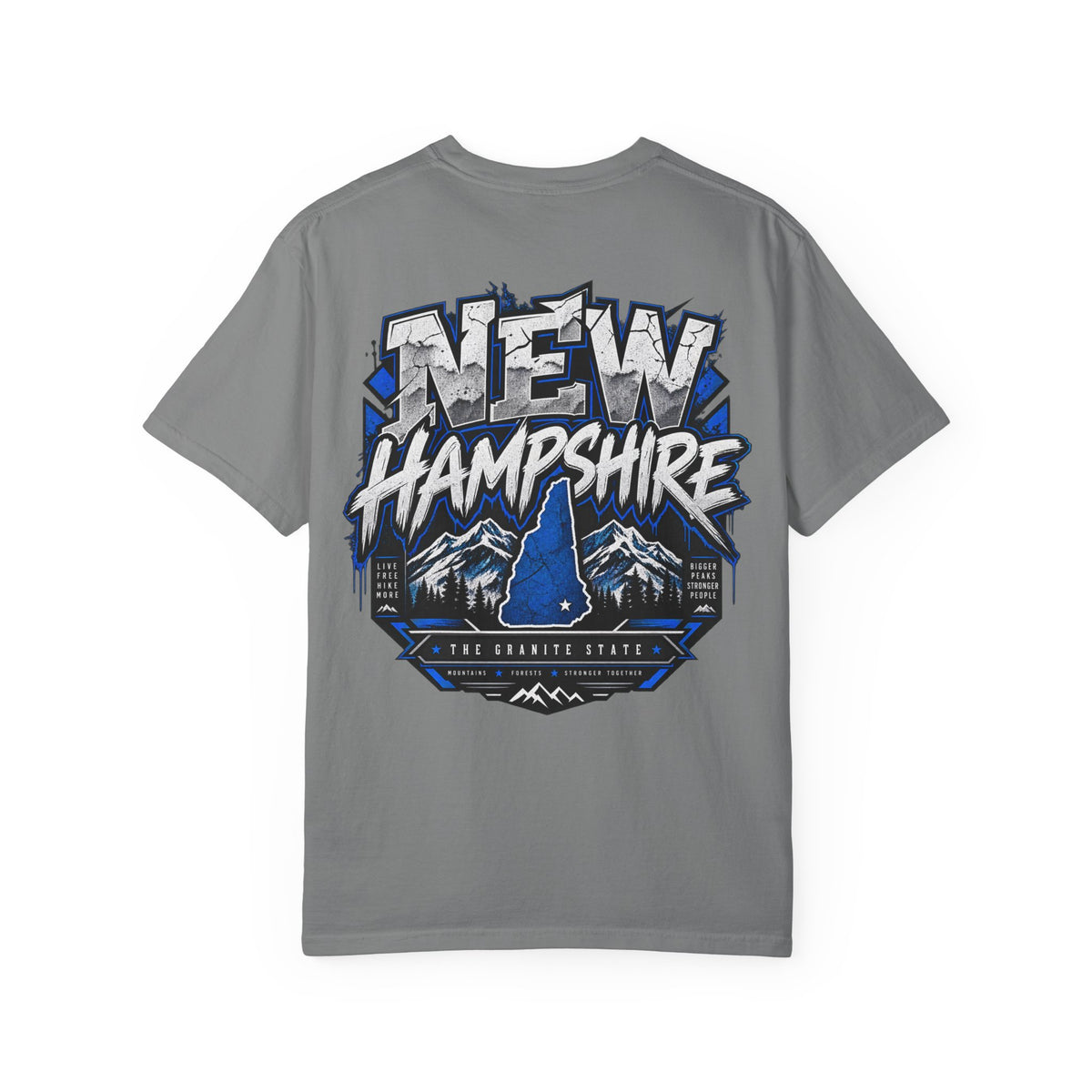 New Hampshire Mountain Club Unisex Comfort Color 1717 Streetwear Graphic Tee