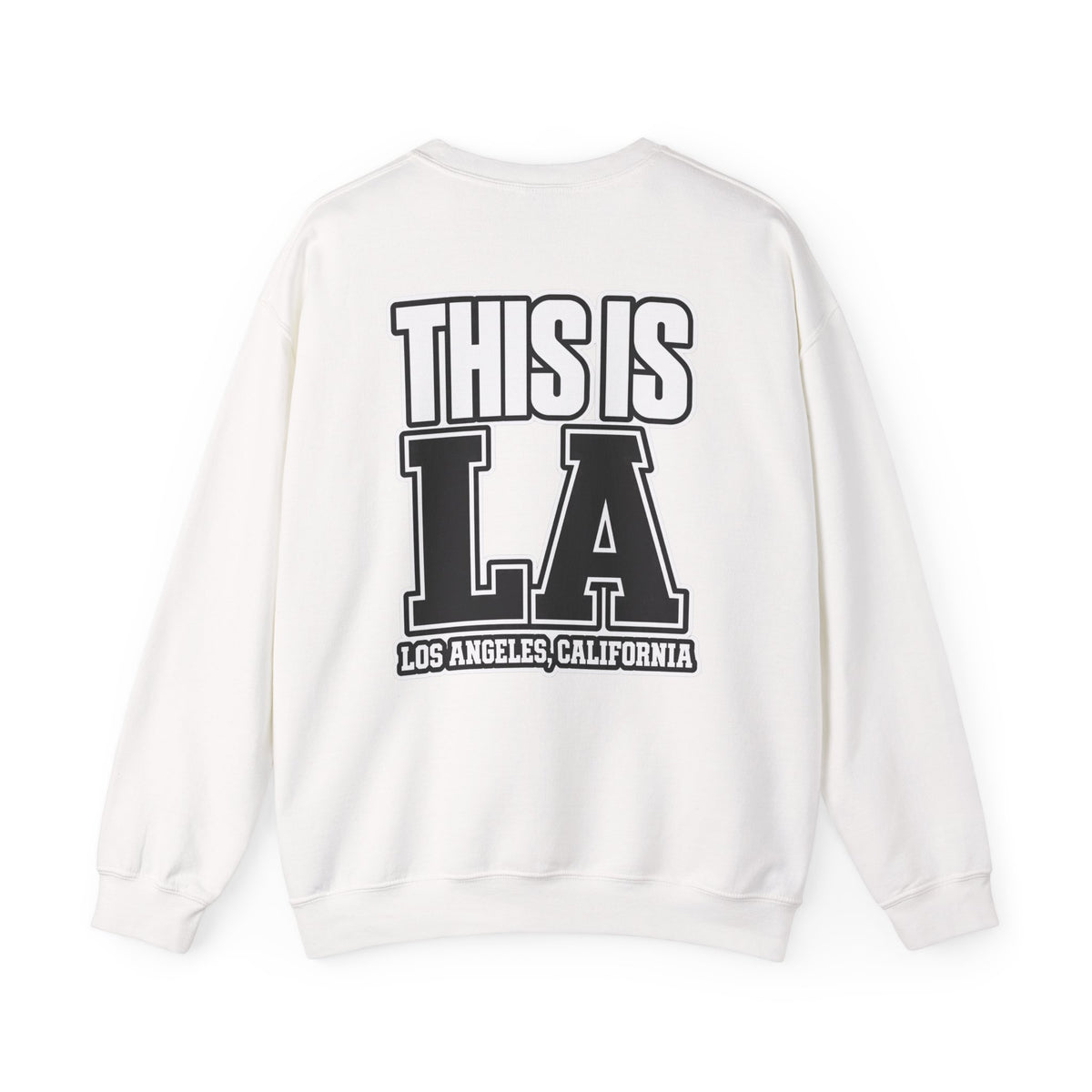 This Is LA Los Angeles Unisex Crewneck Sweatshirt Graphic