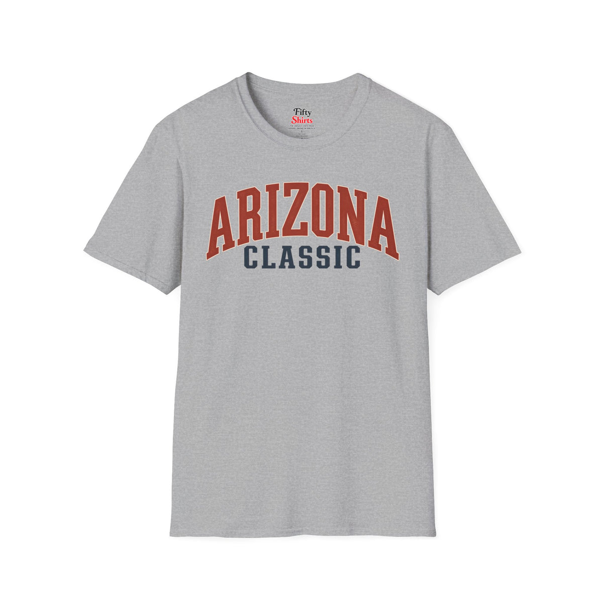 Arizona Classic Unisex Softstyle T Shirt State Name Graphic Tee