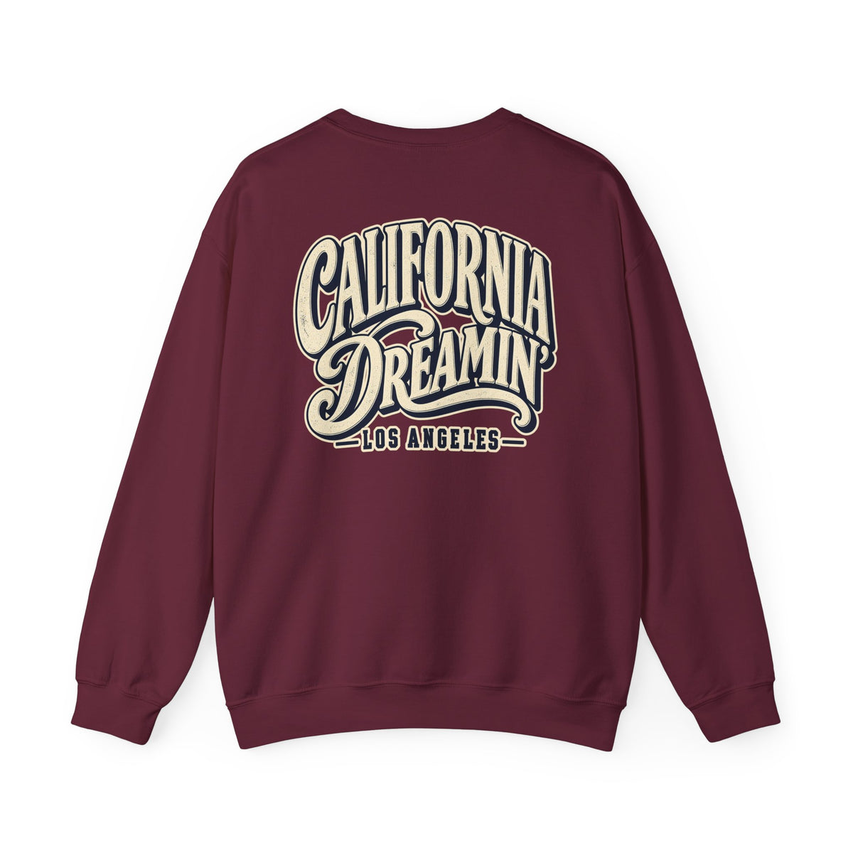 California Dreamin’ Los Angeles Unisex Crewneck Sweatshirt Graphic