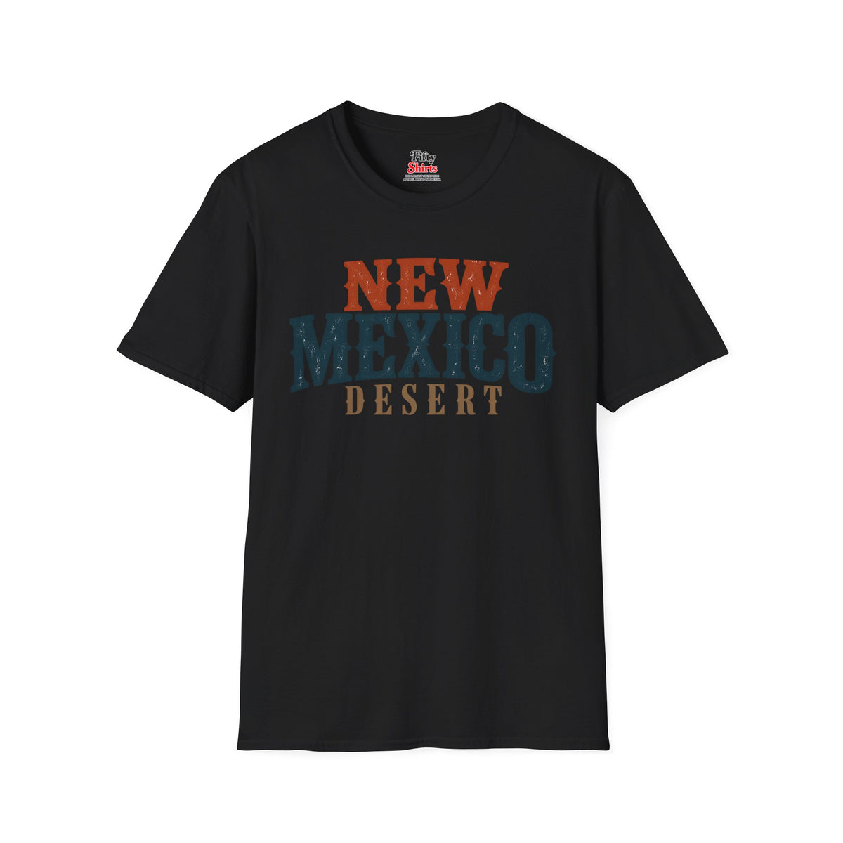 New Mexico Desert Unisex Softstyle T Shirt State Name Graphic Tee