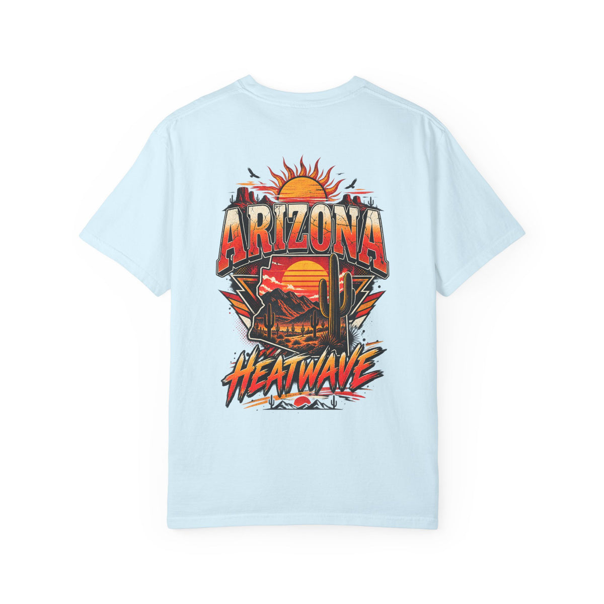 Arizona Heatwave Unisex Comfort Color 1717 Streetwear Graphic Tee