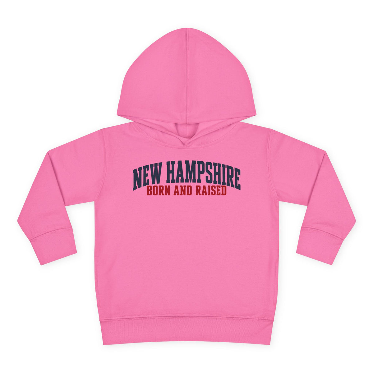 New Hampshire Born and Raised Minimal Heritage Unisex Pullover Fleece Hoodie