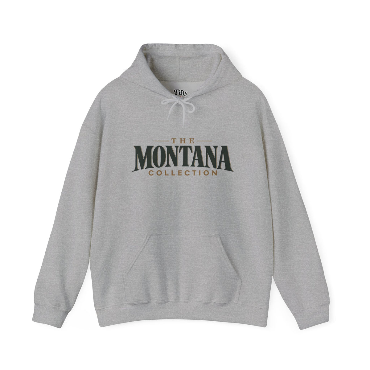The Montana Collection Unisex Hoodie State Name Graphic