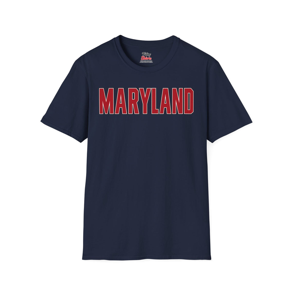Maryland Unisex Softstyle T Shirt State Name Graphic Tee