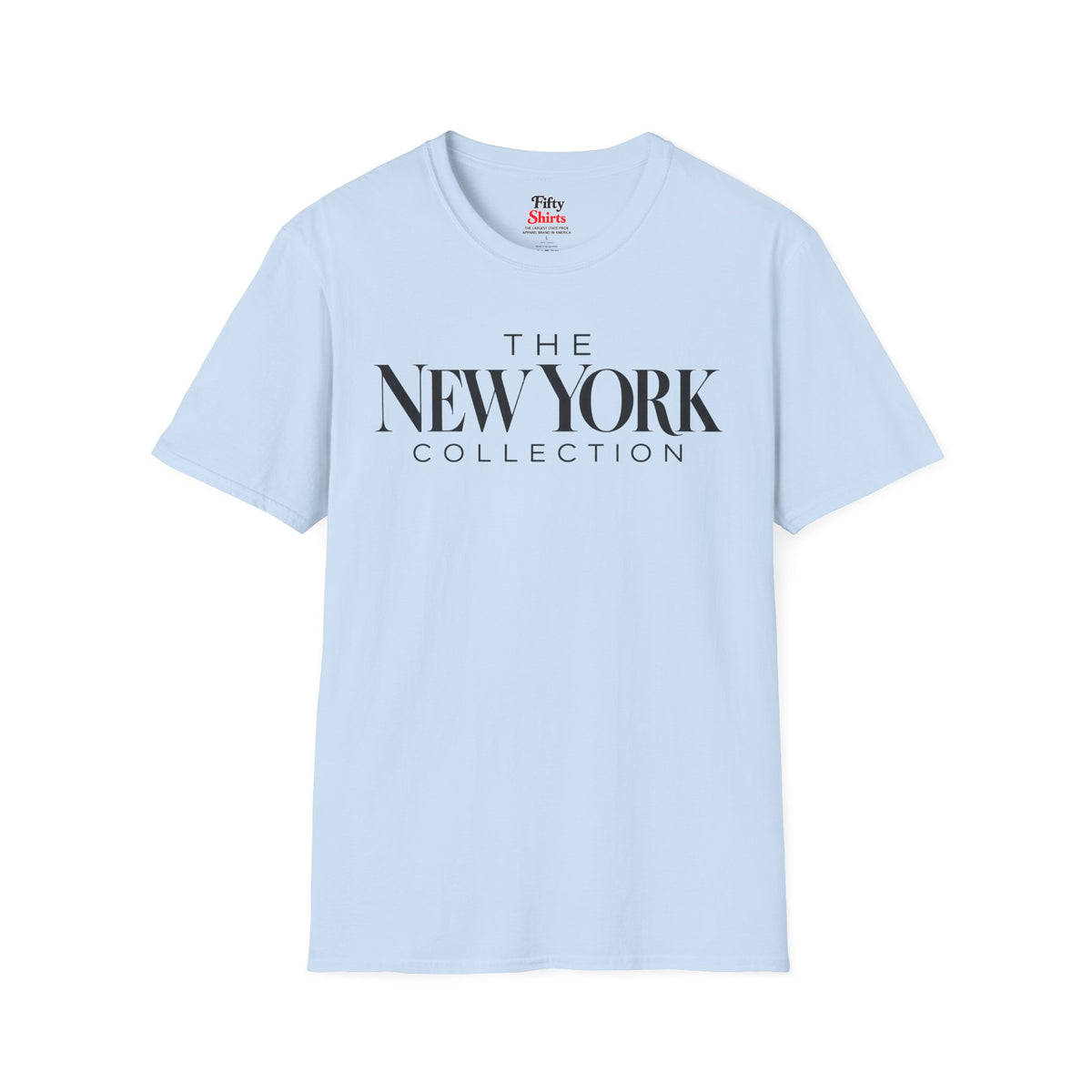 The New York Collection Unisex Softstyle T Shirt State Name Graphic Tee
