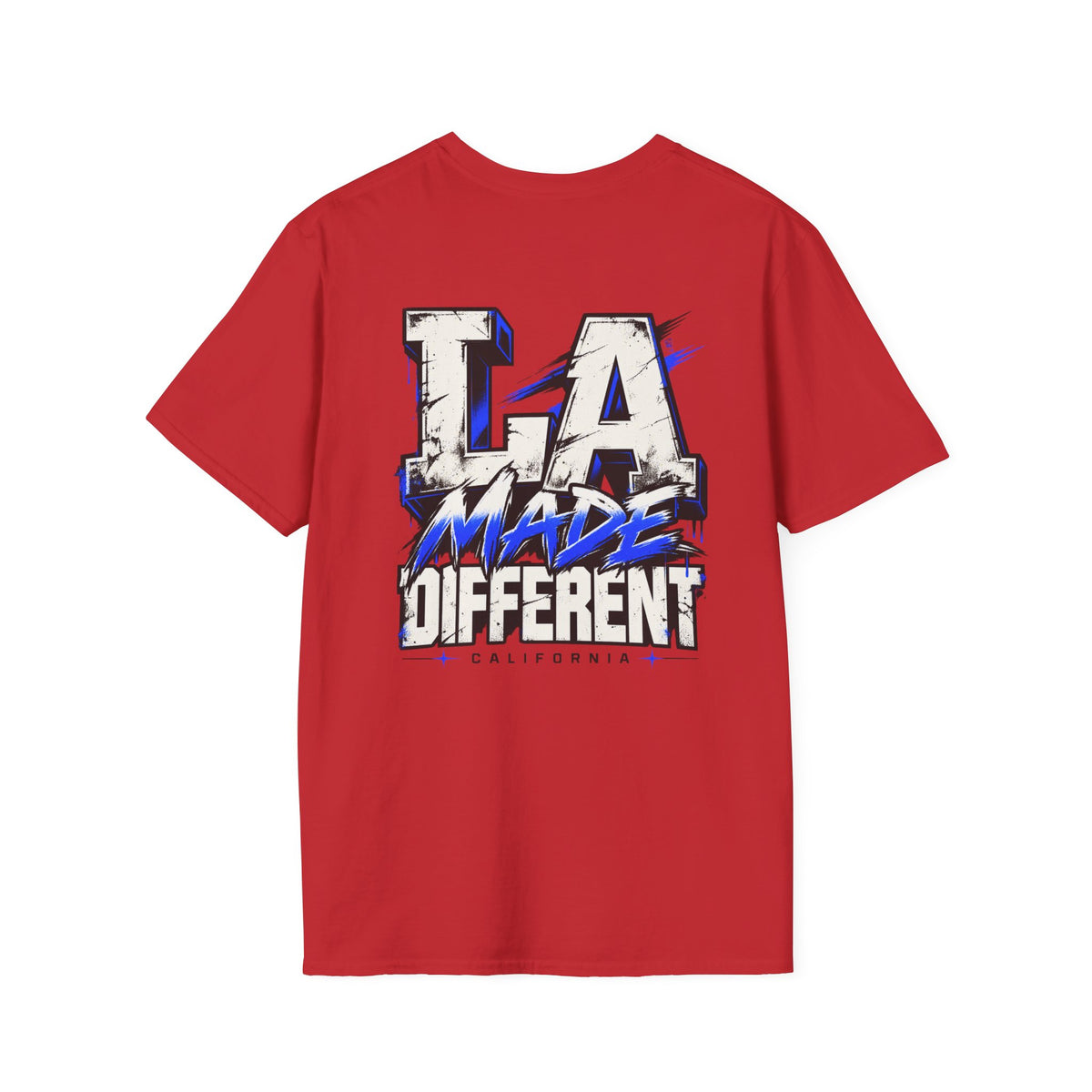 LA Made Different Unisex Softstyle Graphic Tee