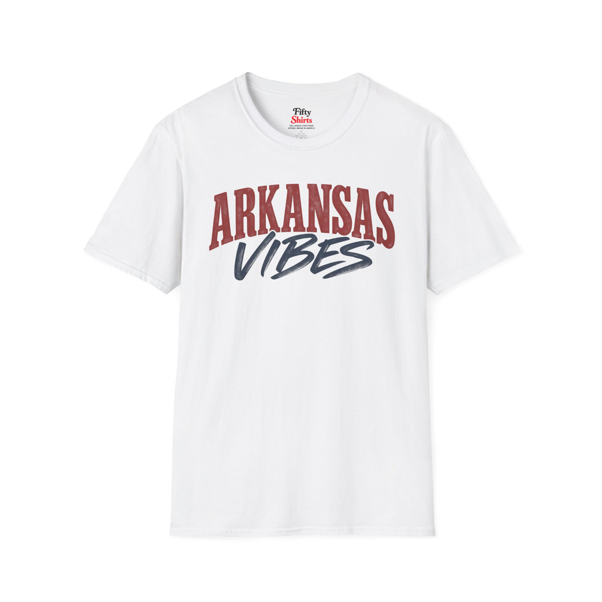 Arkansas Vibes Unisex Softstyle T Shirt State Name Graphic Tee