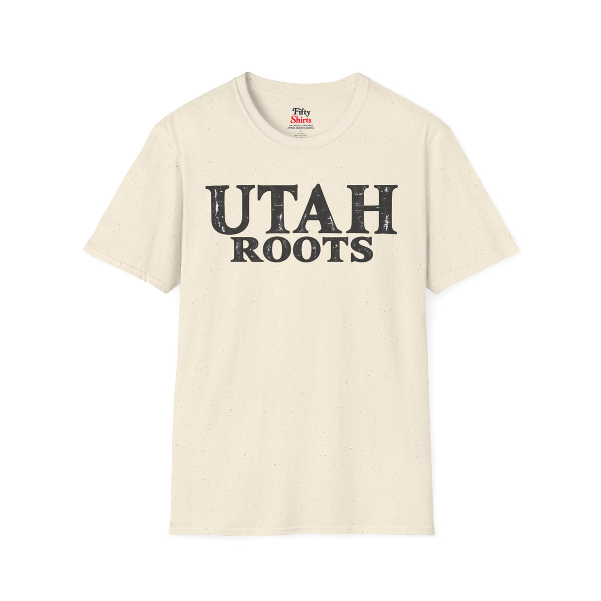 Utah Roots Unisex Softstyle T Shirt State Name Graphic Tee