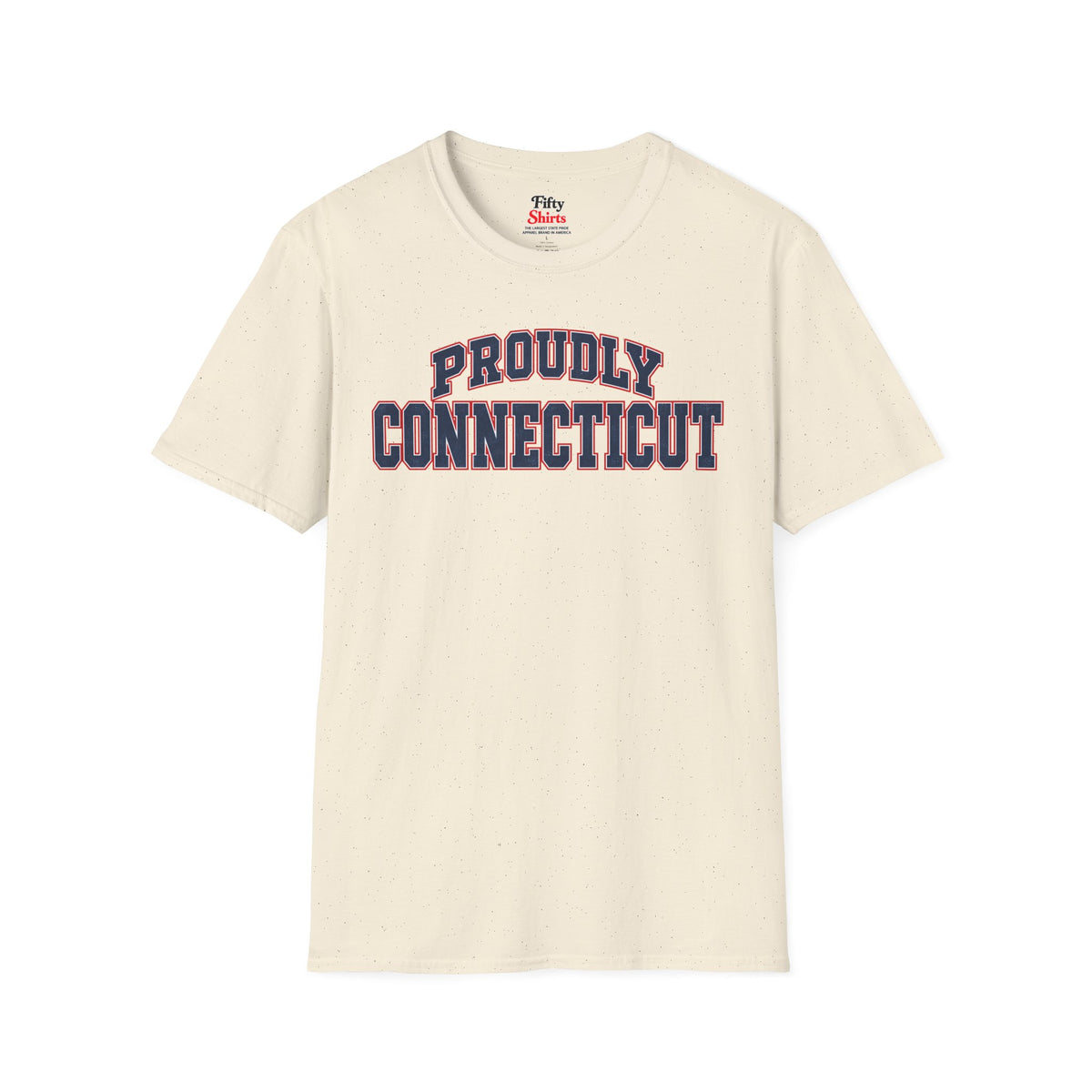 Proudly Connecticut Unisex Softstyle T Shirt State Name Graphic Tee